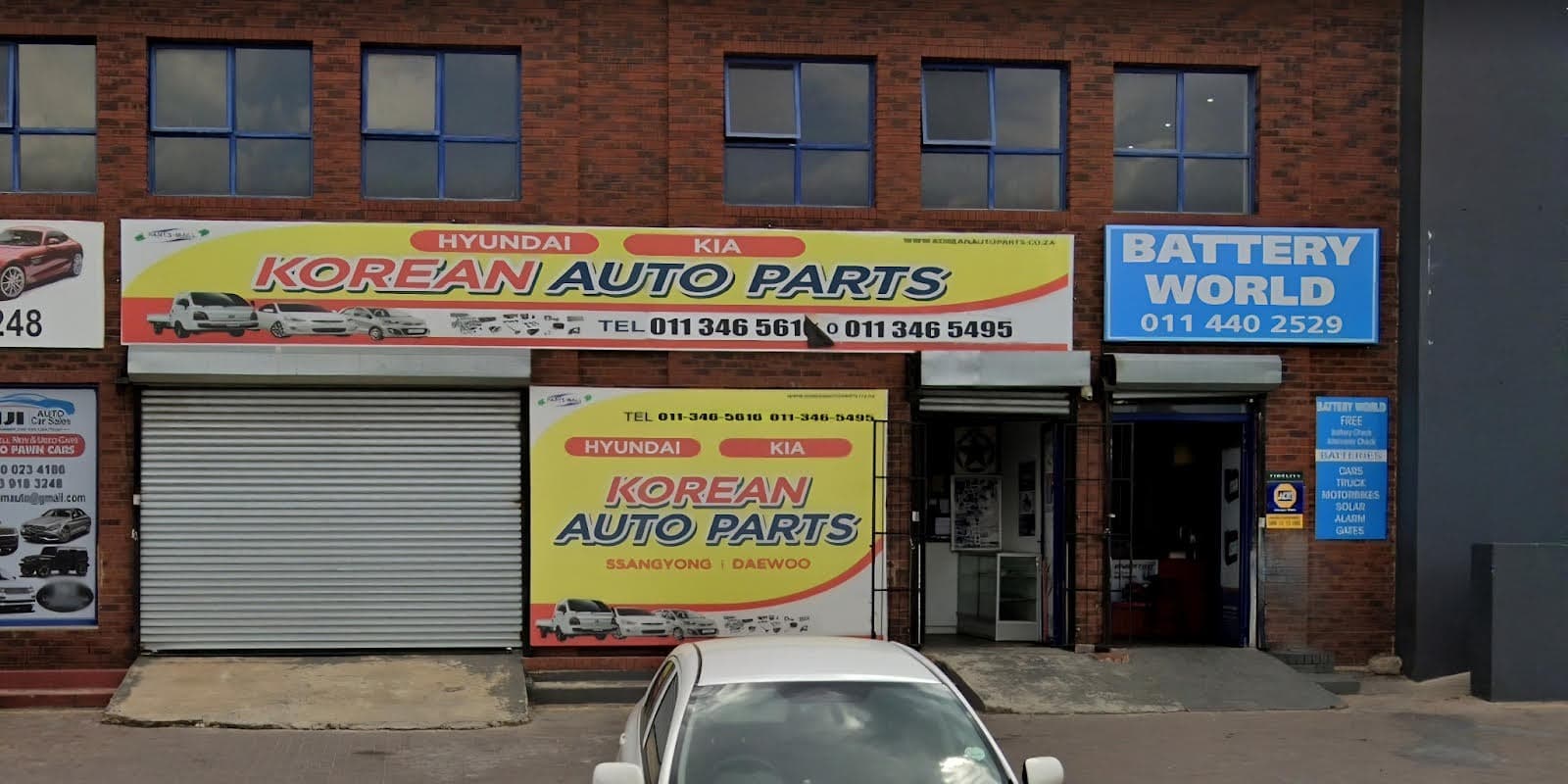 Korean Auto Parts Johannesburg storefront